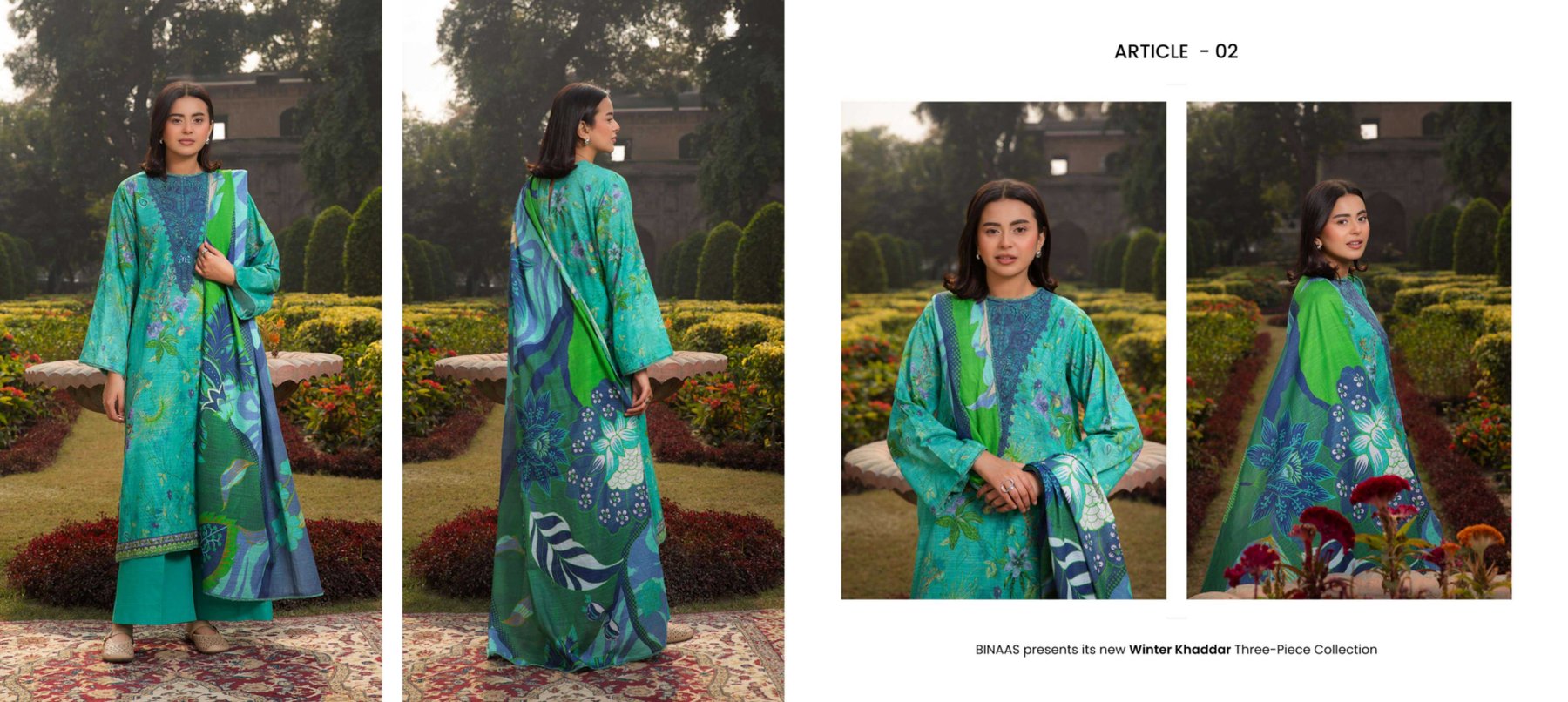 ZARGUL 3-PIECES LUXURY KHADDAR STITCHED - 031