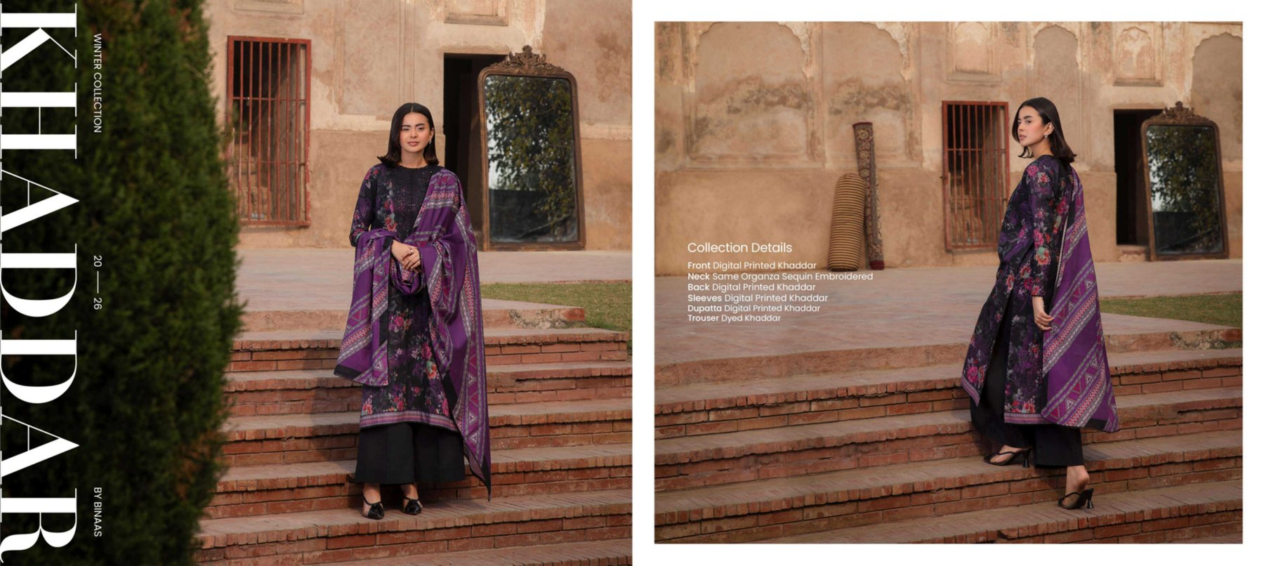 ZARGUL 3-PIECES LUXURY KHADDAR STITCHED - 030